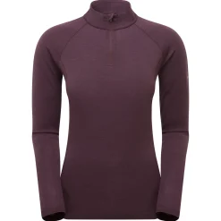 Montane Women's Malli Long Sleeve Zip Merino T-Shirt